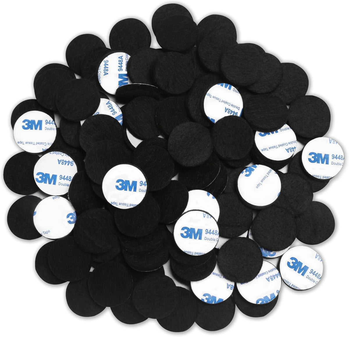 Felt Furniture Pads 120 PCS, Non Slip Self Adhesive Felt Pads Chair Leg Floor Protectors for