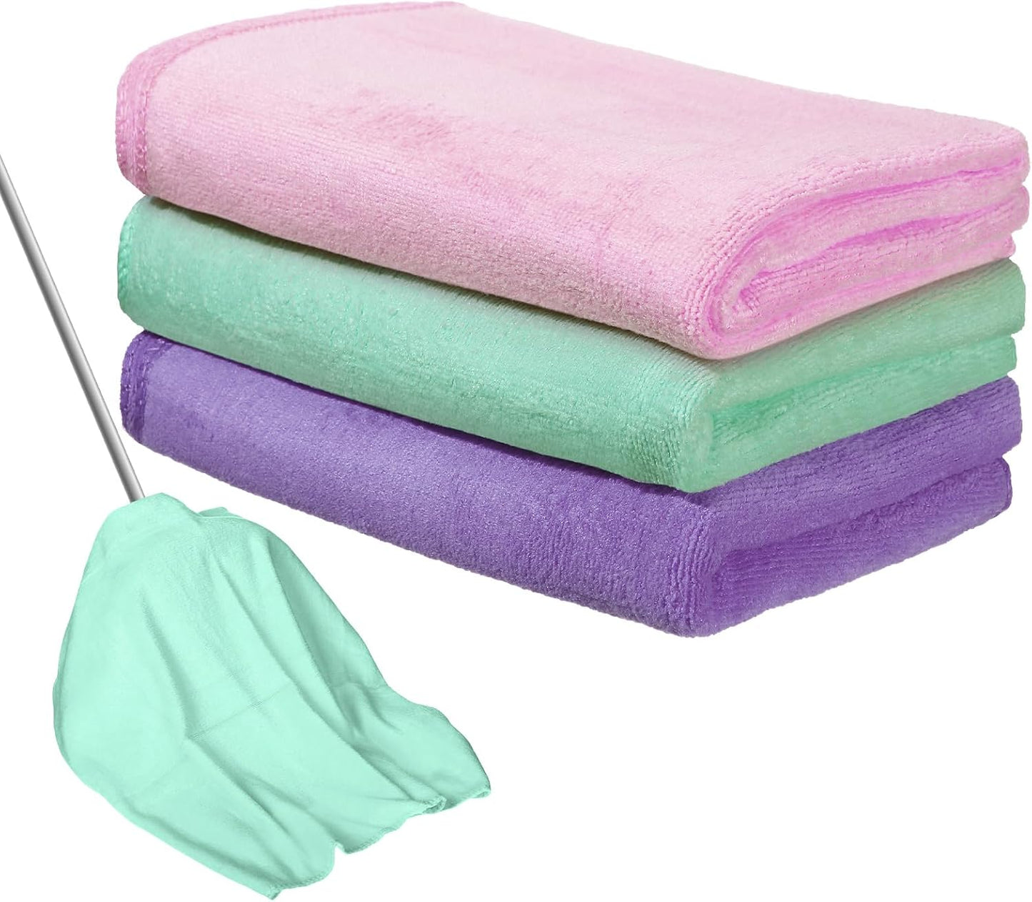 Newwiee 3 Pcs Extra Large Microfiber Cleaning Cloth 30" x 20" Washable Reusable Microfiber Towel