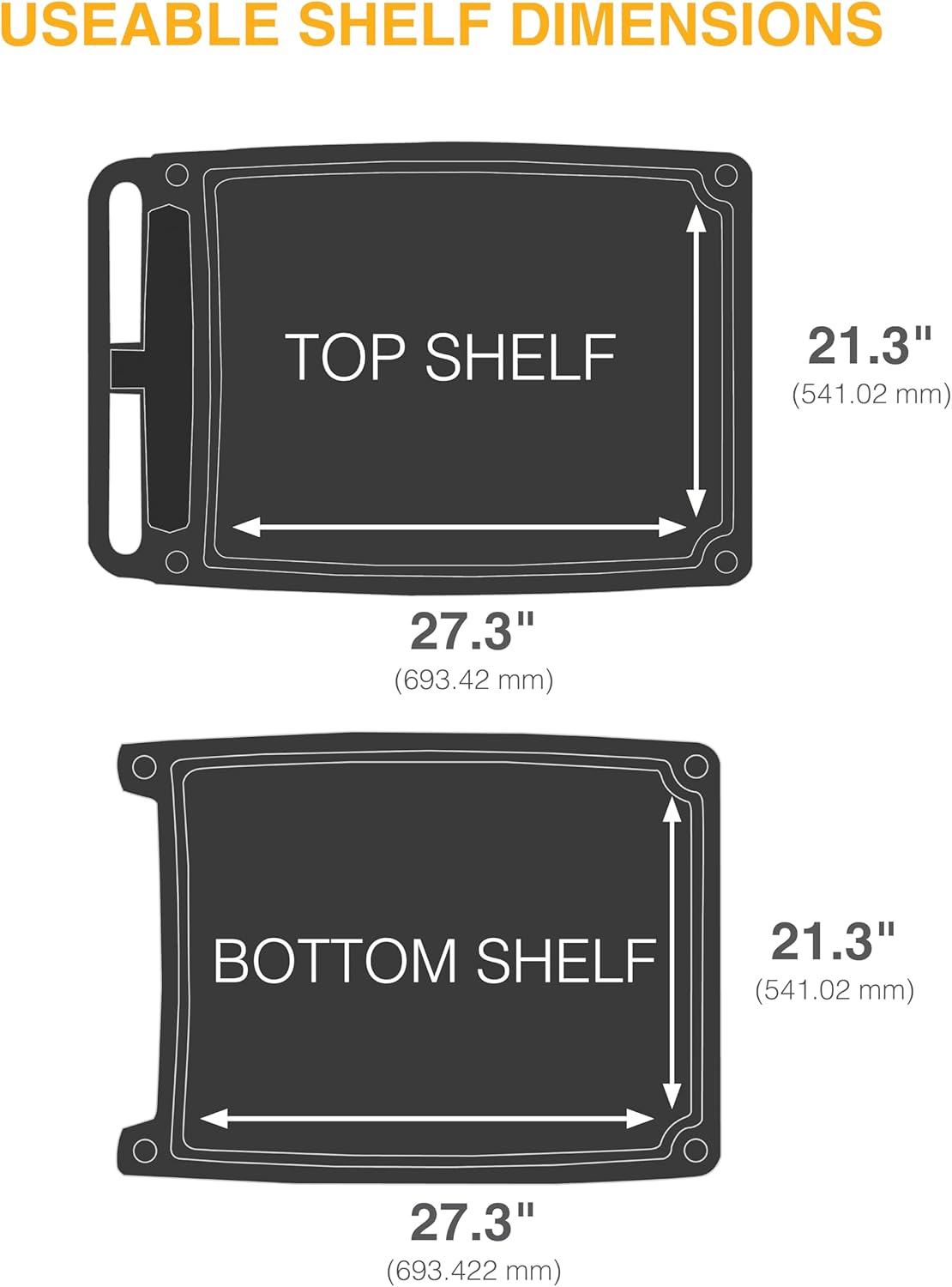 Metro myCart Plus Utility Cart - Choose-Your-Height Adjustable Heavy Duty Rolling Cart for Home