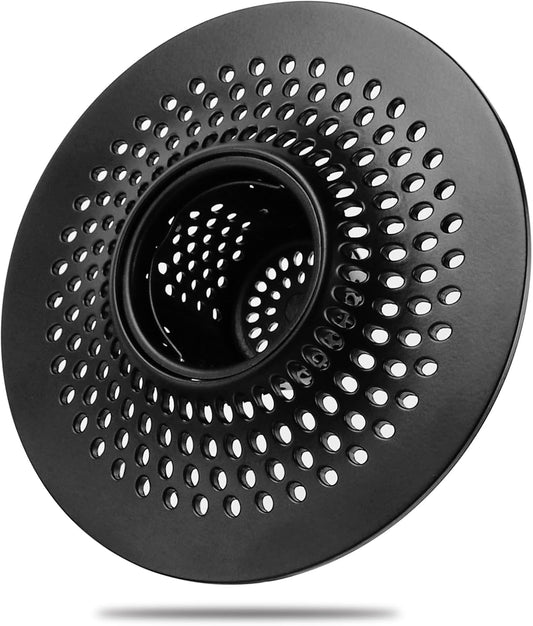MFTEK Drain Hair Catcher Tub Drain Protector, Stainless Steel Bathtub Shower Drain Hair Stopper