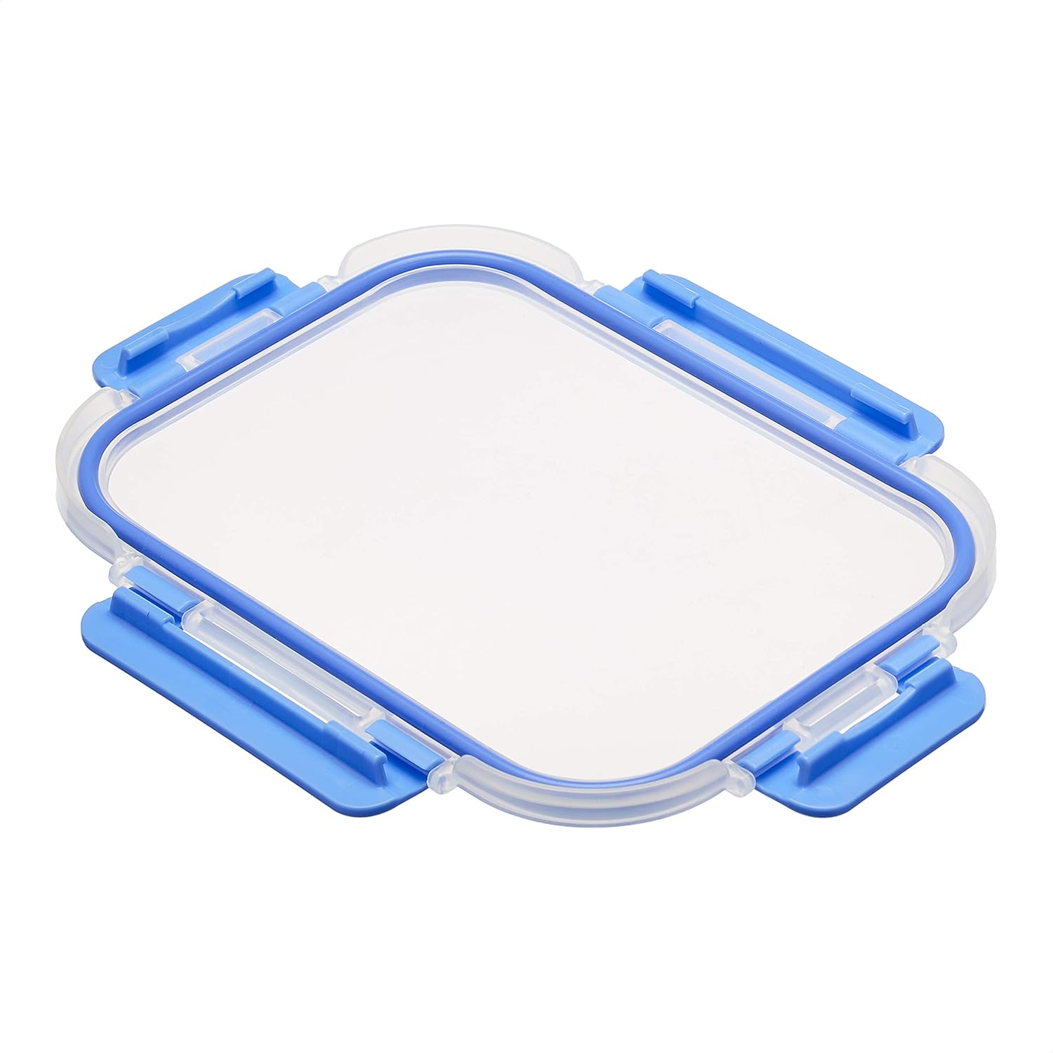 Amazon Basics Glass Food Storage Containers with Locking Lids, Set of 7, 14 pieces including lids