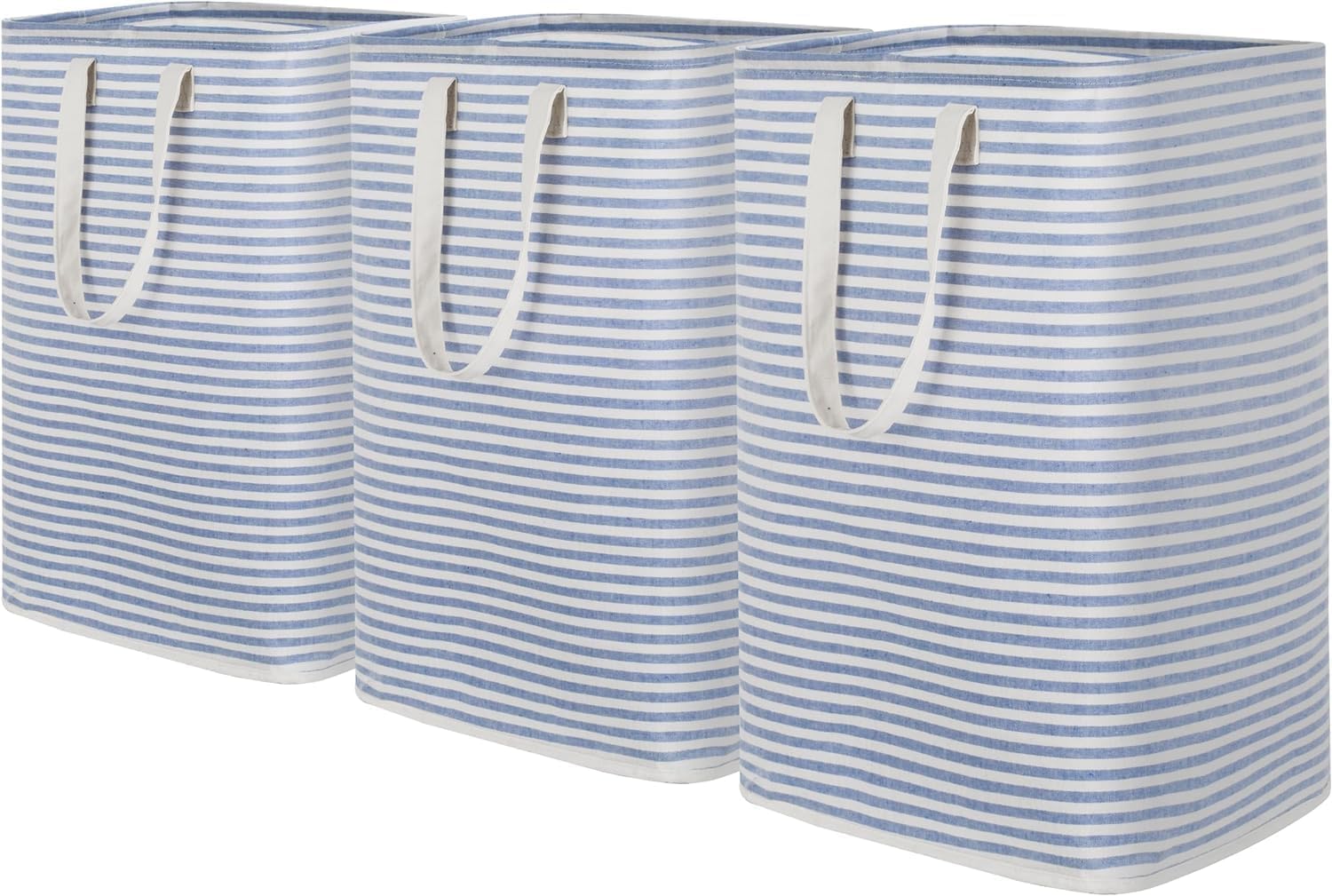 Lifewit 3 Pack Laundry Hamper Large Collapsible Laundry Baskets, Freestanding Waterproof Clothes