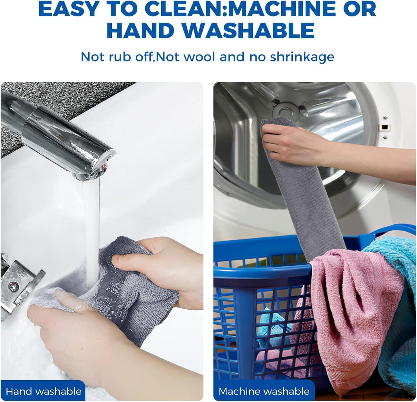 6pcs Dusters Replacement Cloth Retractable Gap Dust Cleaner Cloths, Reusable Microfiber Cloth Cover