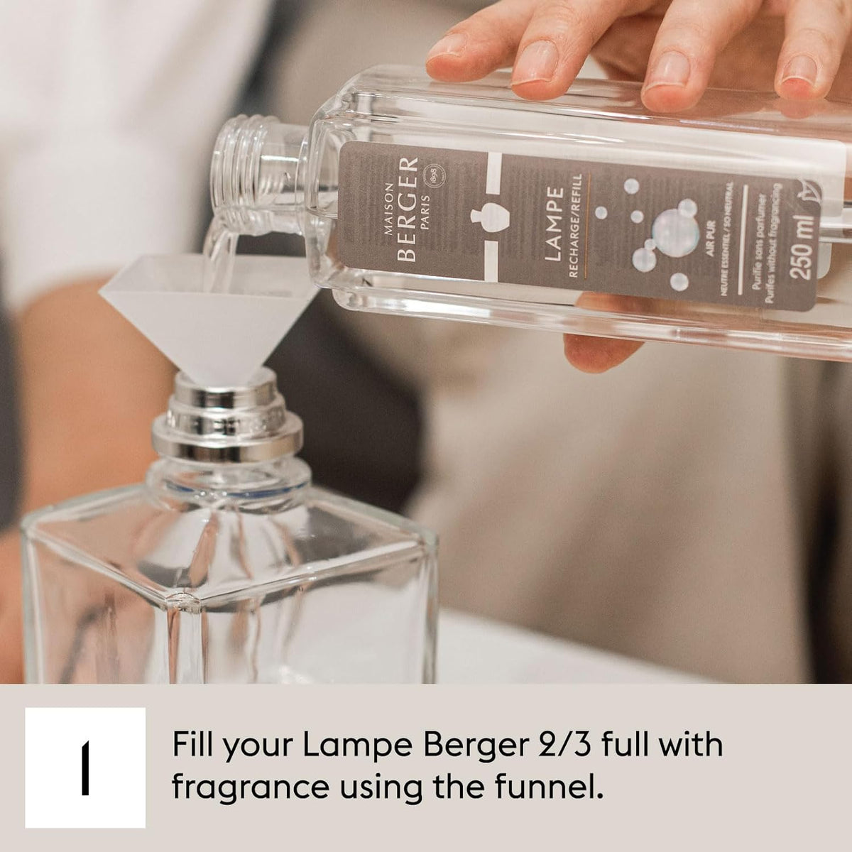 MAISON BERGER - Black Angelica - Lampe Berger Fragrance Refill for Home Fragrance Oil Diffuser