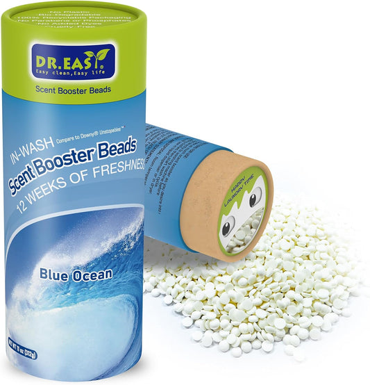 DR.EASY laundry scent boosters,Blue Ocean Scent Boosters for Washer，Bulk Laundry Booster Beads and