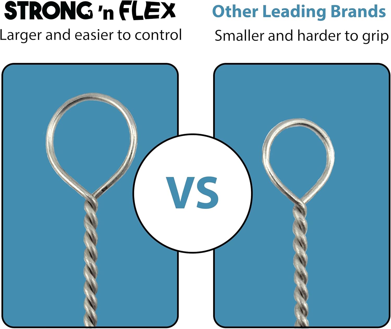 Strong 'n Flex Nylon Straw Cleaner Brushes – Fan-Shaped End for Tight Spaces, Ideal for Reusable