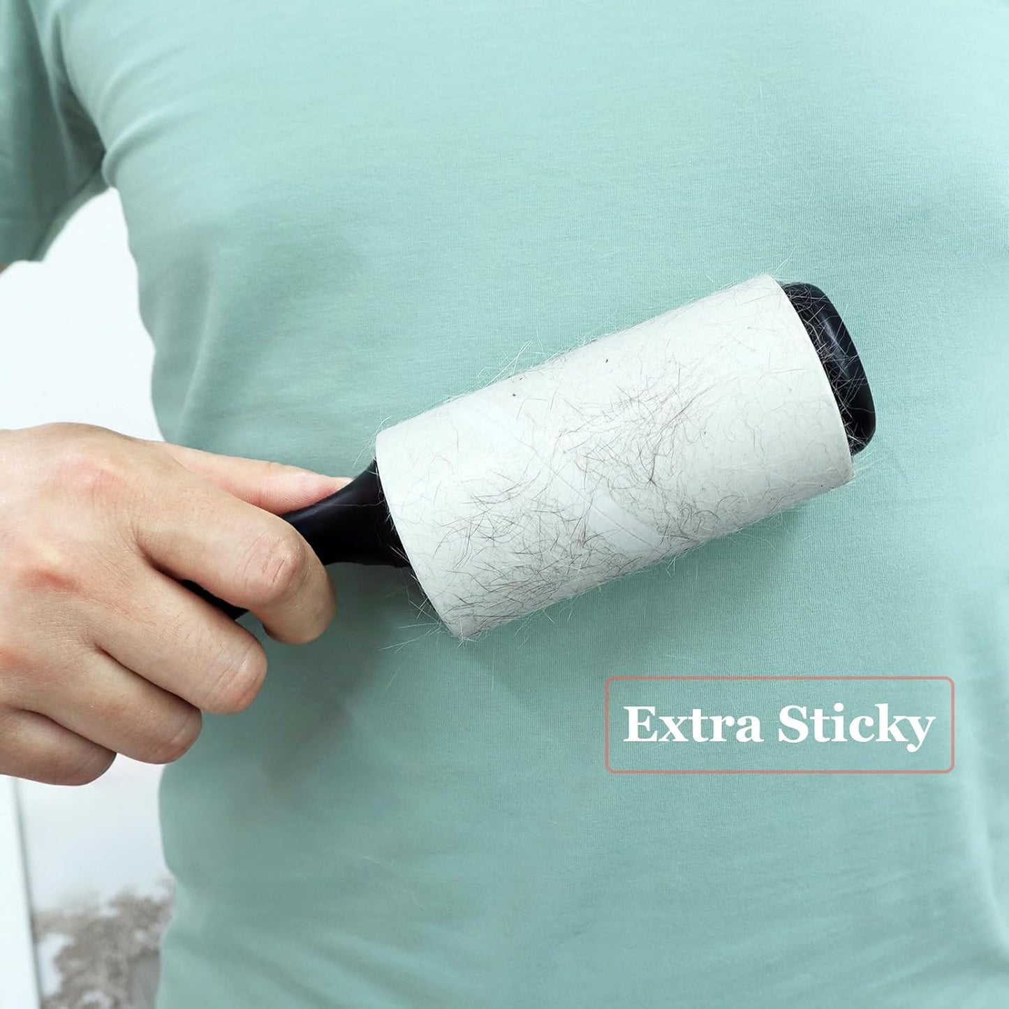 4 inch Lint Roller Refills Only for Scotch Brite, Everyday Clean Lint Roller Refills Pack of 4