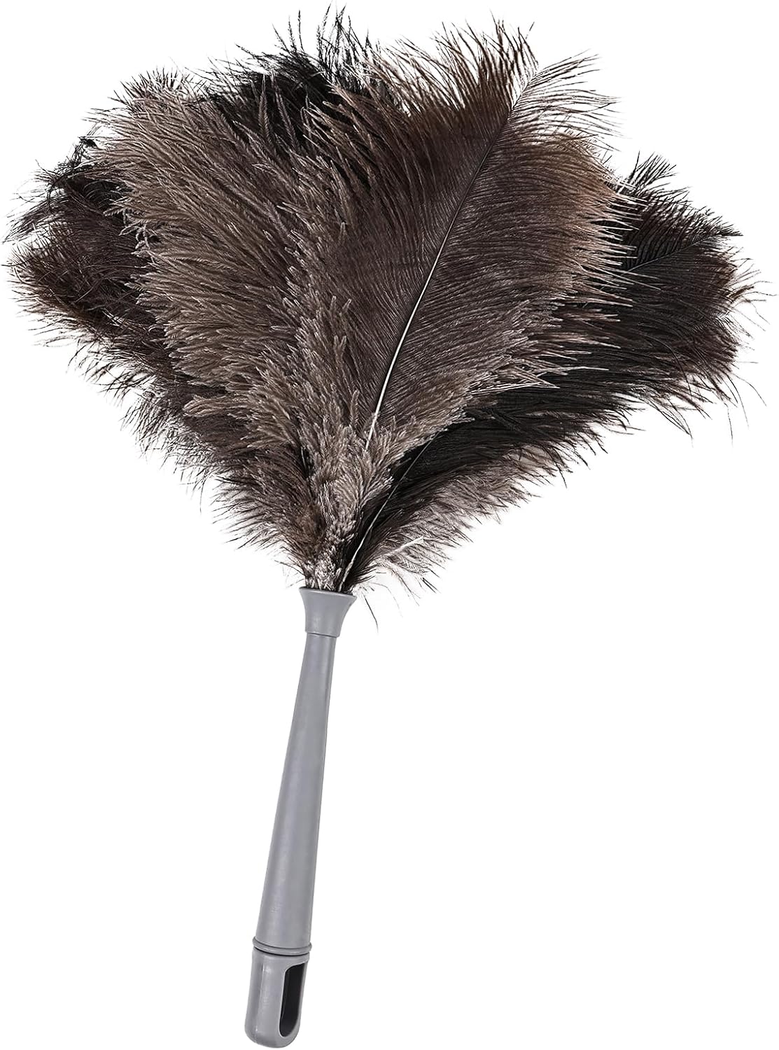 Feather Duster-Genuine Ostrich Feathers,Anti-Static,Reusable Eco-Friendly Handheld Cleaning for