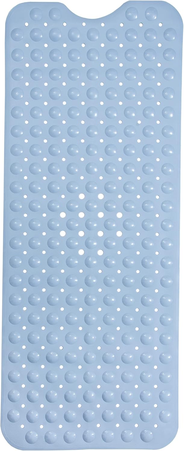 ENKOSI Non-Slip Bath Mat - Extra Long 40 x 16 Inch Large Anti-Slip Tub & Shower Mat with Suction