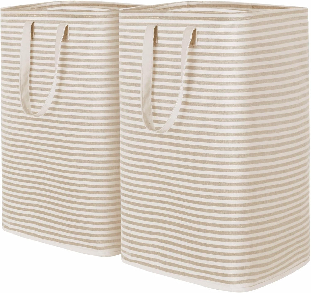 Lifewit 2 Pack Laundry Hamper Large Collapsible Laundry Baskets, Freestanding Waterproof Clothes