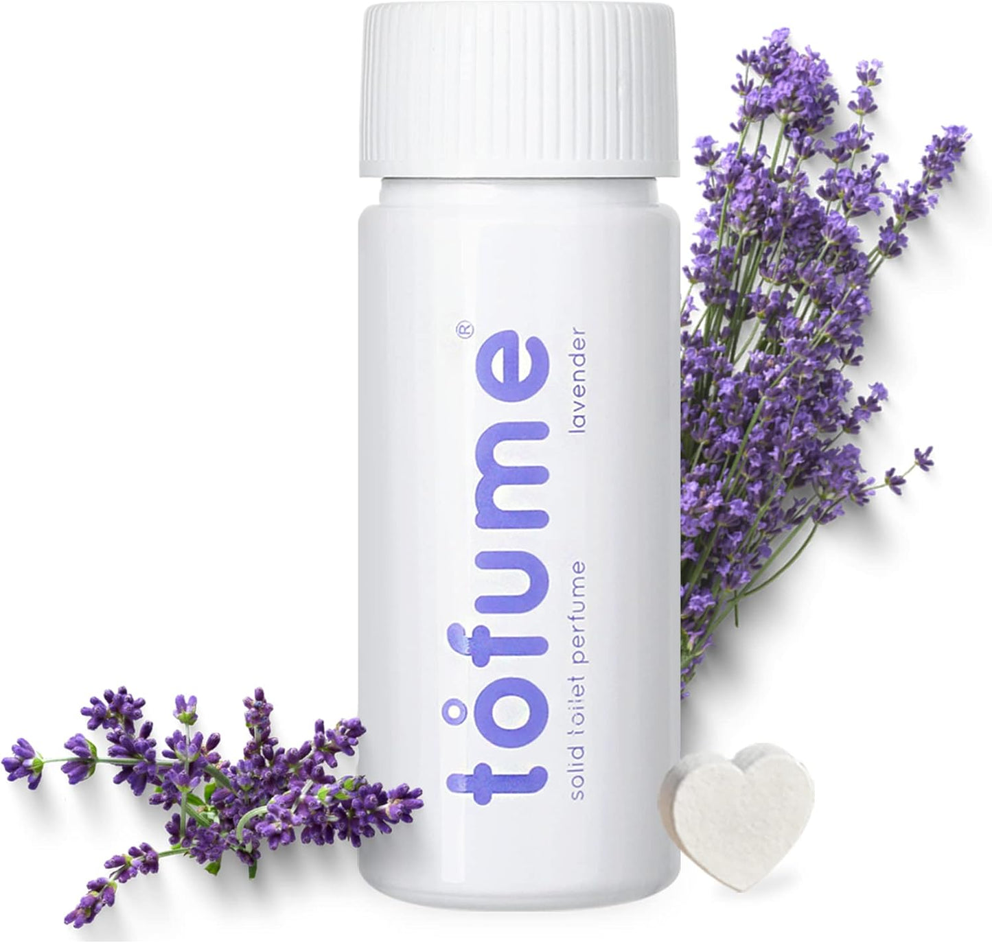 Effervescent Bathroom Air Freshener - Floral Lavender - Toilet Deodorizer, Bathroom Odor