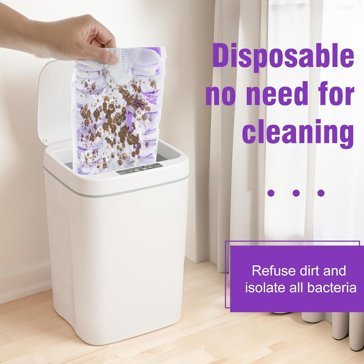 20 Pack Power Mop Refills Pad Compatible with Swiffer Power Mop Multi-Surface &Wood Mopping Pad