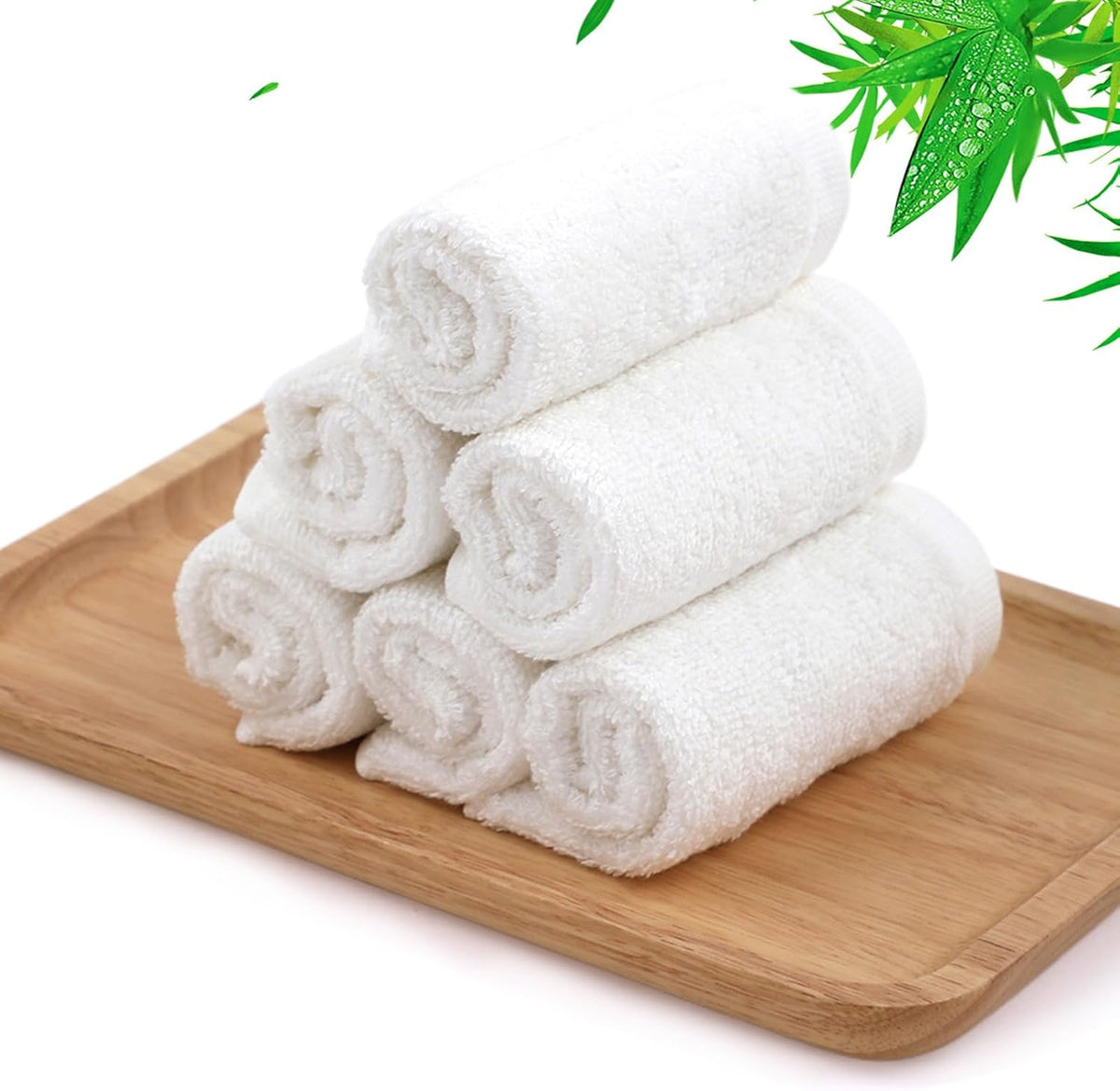 Dish Cloths 6 Pack, 10x14 inch Small Kitchen Washcloths for Washing Dishes, Lint Free Fast Dry