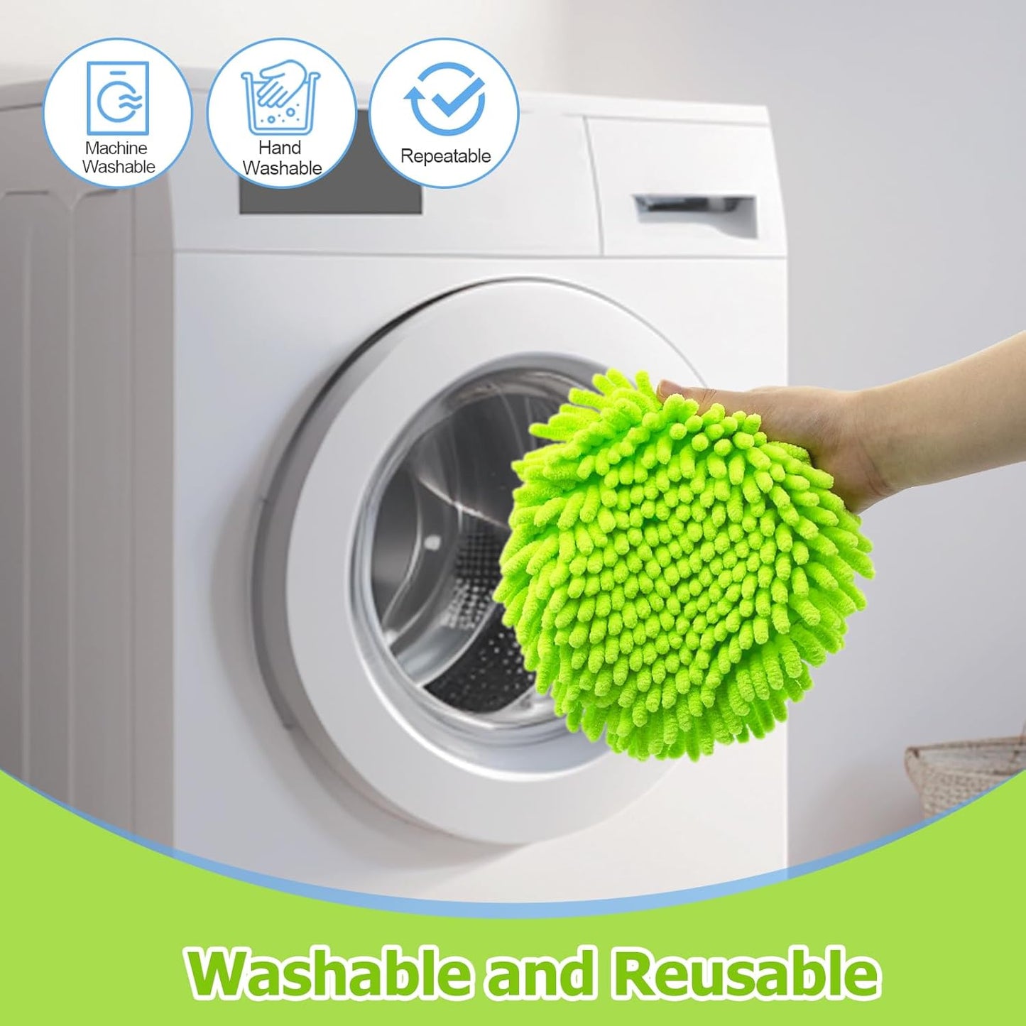 Mop Replace Heads for Ocedar Mop Heads Replacements Easywring 1-Tank System,Spin Mop Replacement
