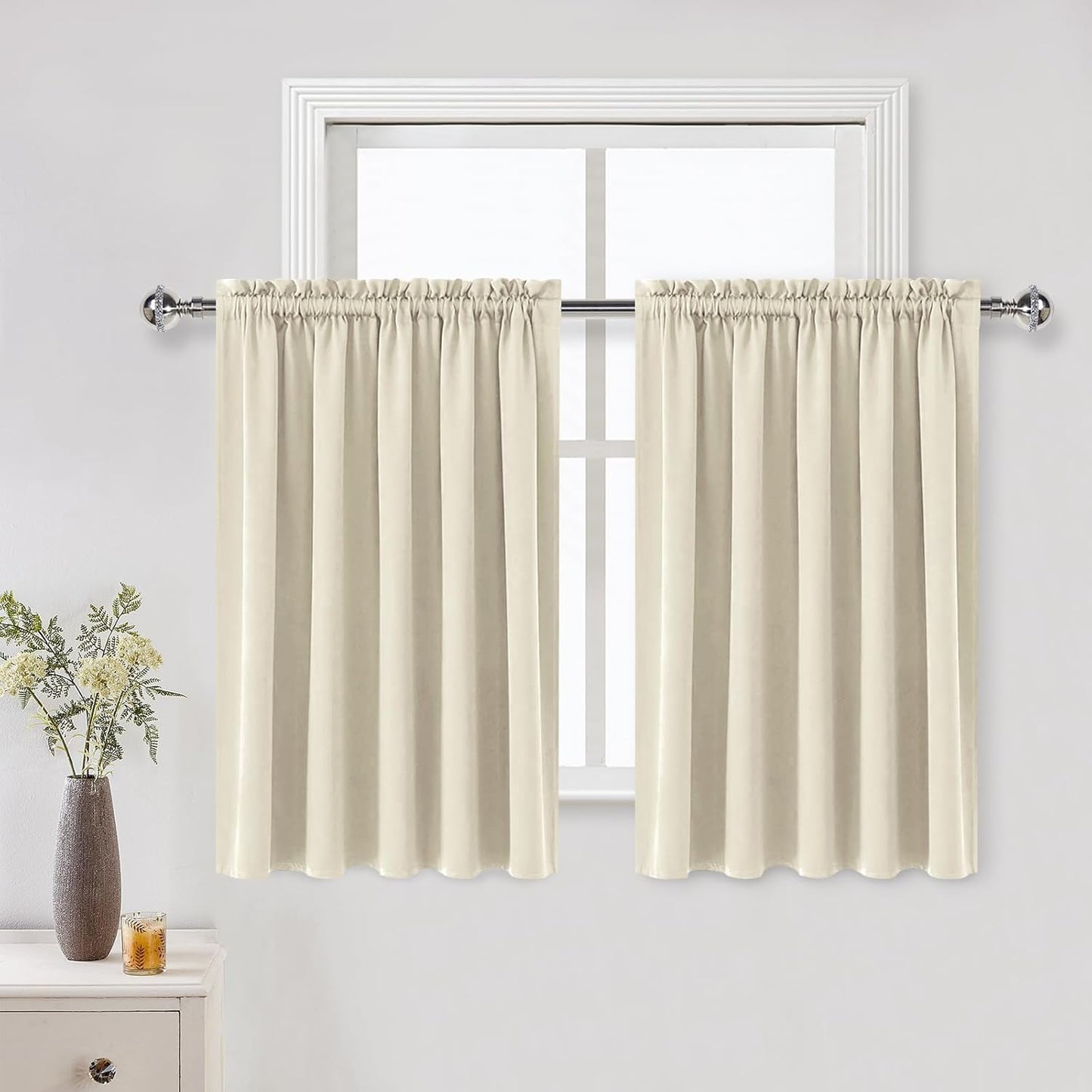 DWCN Blackout Curtains for Living Room Thermal Insulated, Energy Saving & Noise Reducing Bedroom