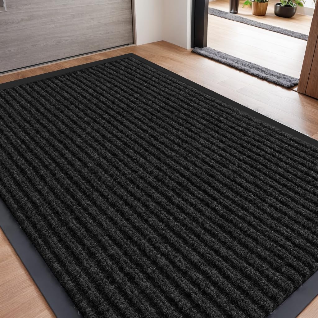 SRDDQLC Door Floor Mat Commercial Grade Large Size Heavy Duty Tough Entry Collection Slip Skid