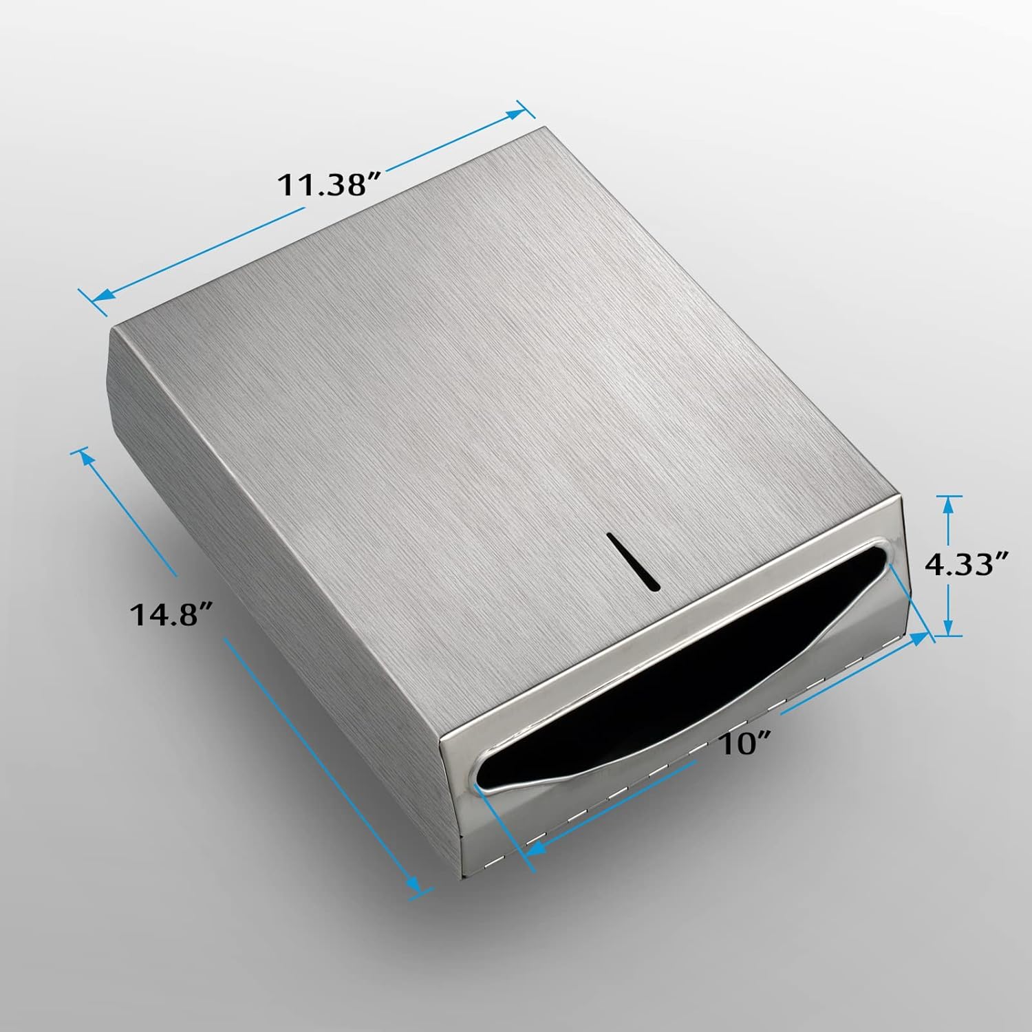 Paper Towel Dispenser Wall Mount - Multifold Trifold Paper Towel Dispensers, Large Capacity