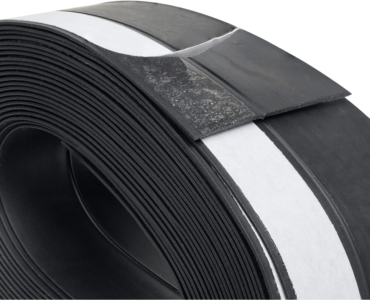 Black Weather Stripping for Window Doors Self Adhesive Weatherstrips 16 Feet Door Sweep – Wind