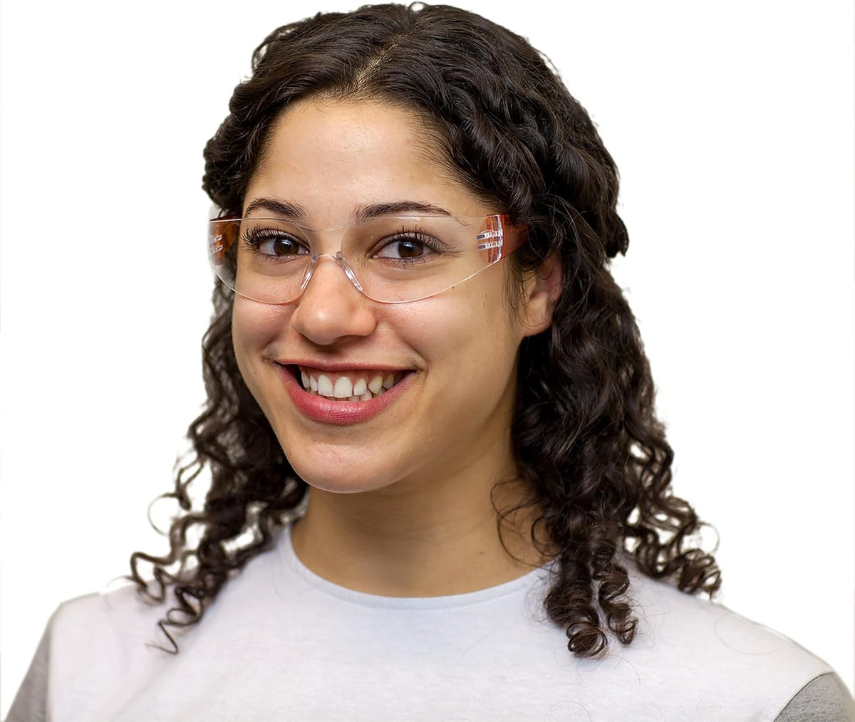BISON LIFE Safety Glasses - Scratch Resistant Wrap Around Eyewear, Polycarbonate ANSI Z87.1 Impact