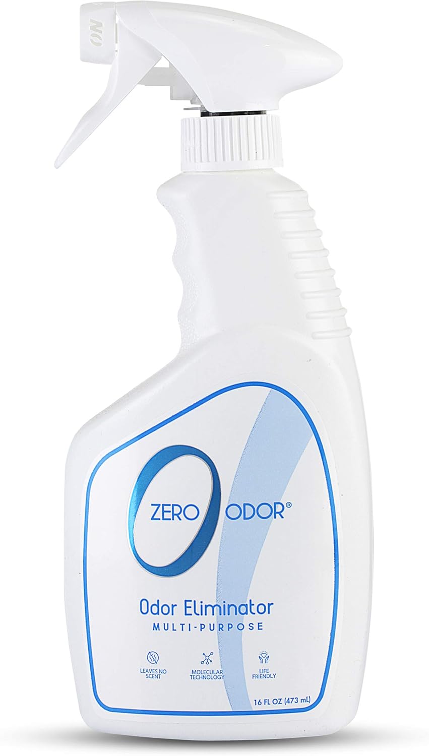 Zero Odor - Multi-Purpose Strong Odor Eliminator for Home, Office, Car, Bathroom, Hotel, Room