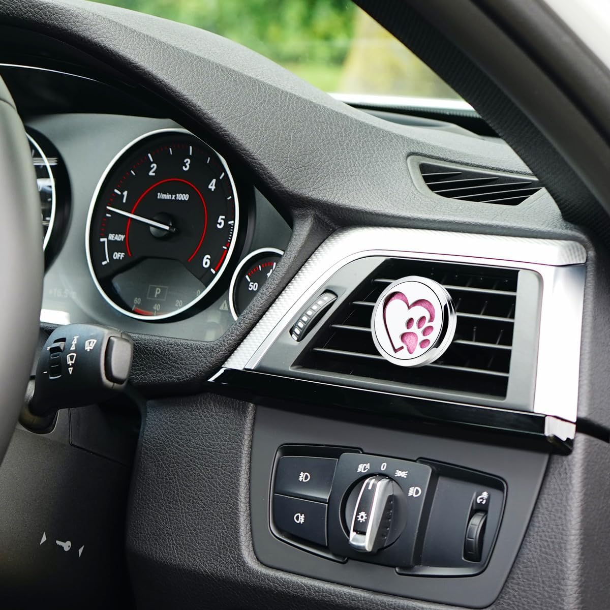 Love Dog Essential Oil Car Diffuser Vent Clips Air Freshener Car Accessories for Women Mother's