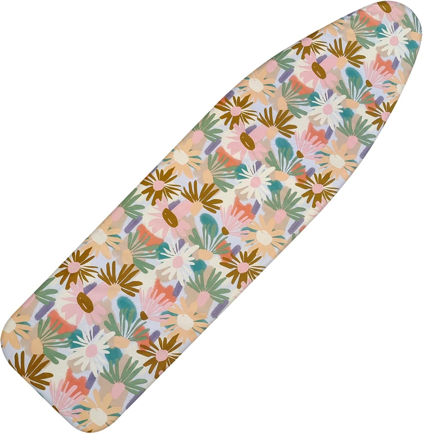 Ironing Board Cover and Pad 15x54 Inch Standard Ironing Board Cover with Elastic Edge and Hook and