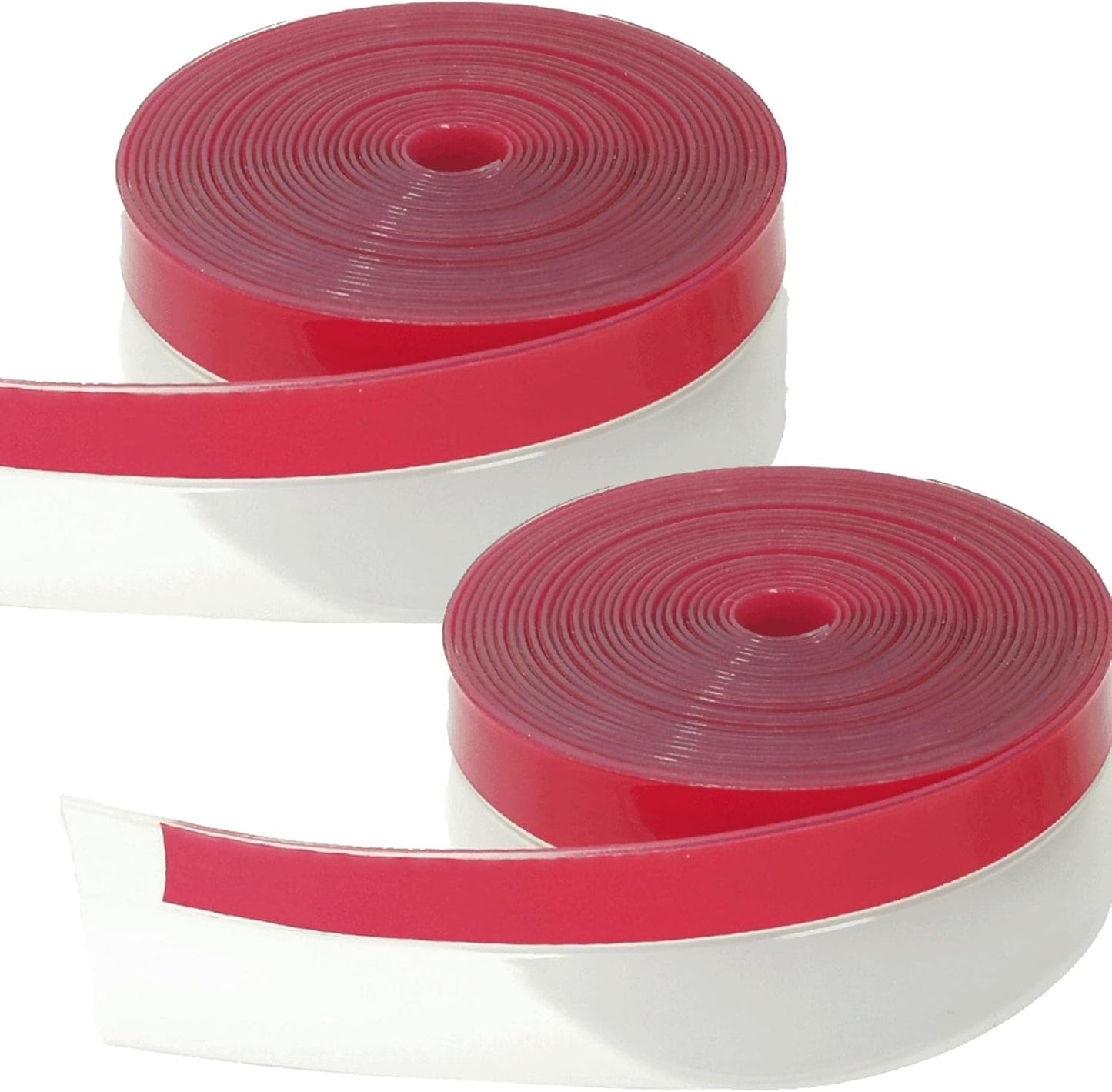 Clear Weather Stripping Tape, Door Draft Seal Silicone Strip. Enhanced with Thicker Strip and