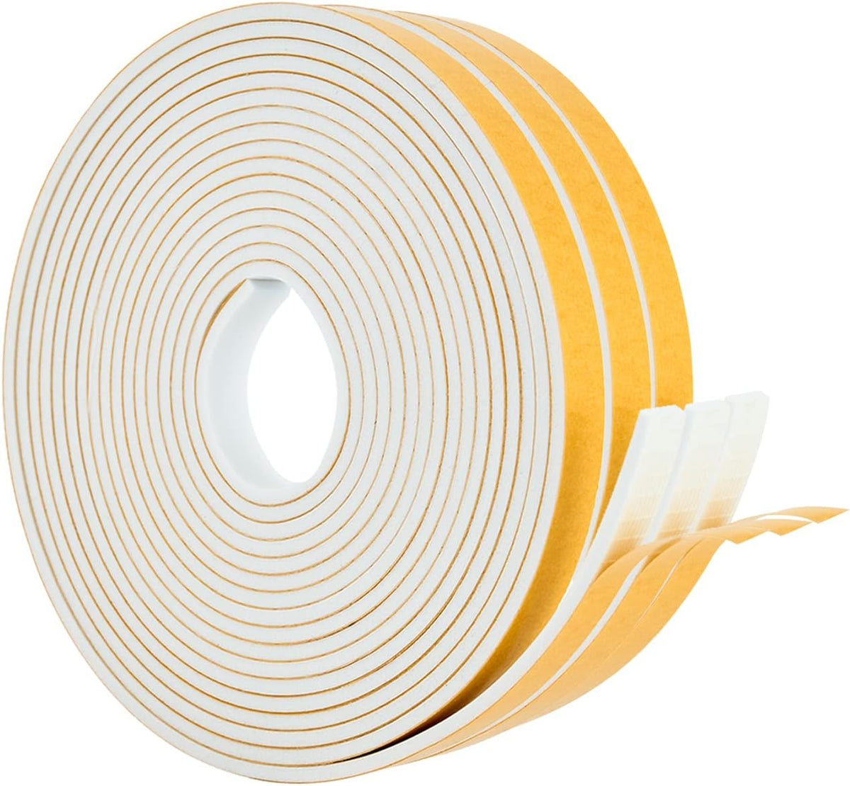 High Density Foam Weather Stripping Door Seal Strip Insulation Tape Roll for Insulating Door Frame