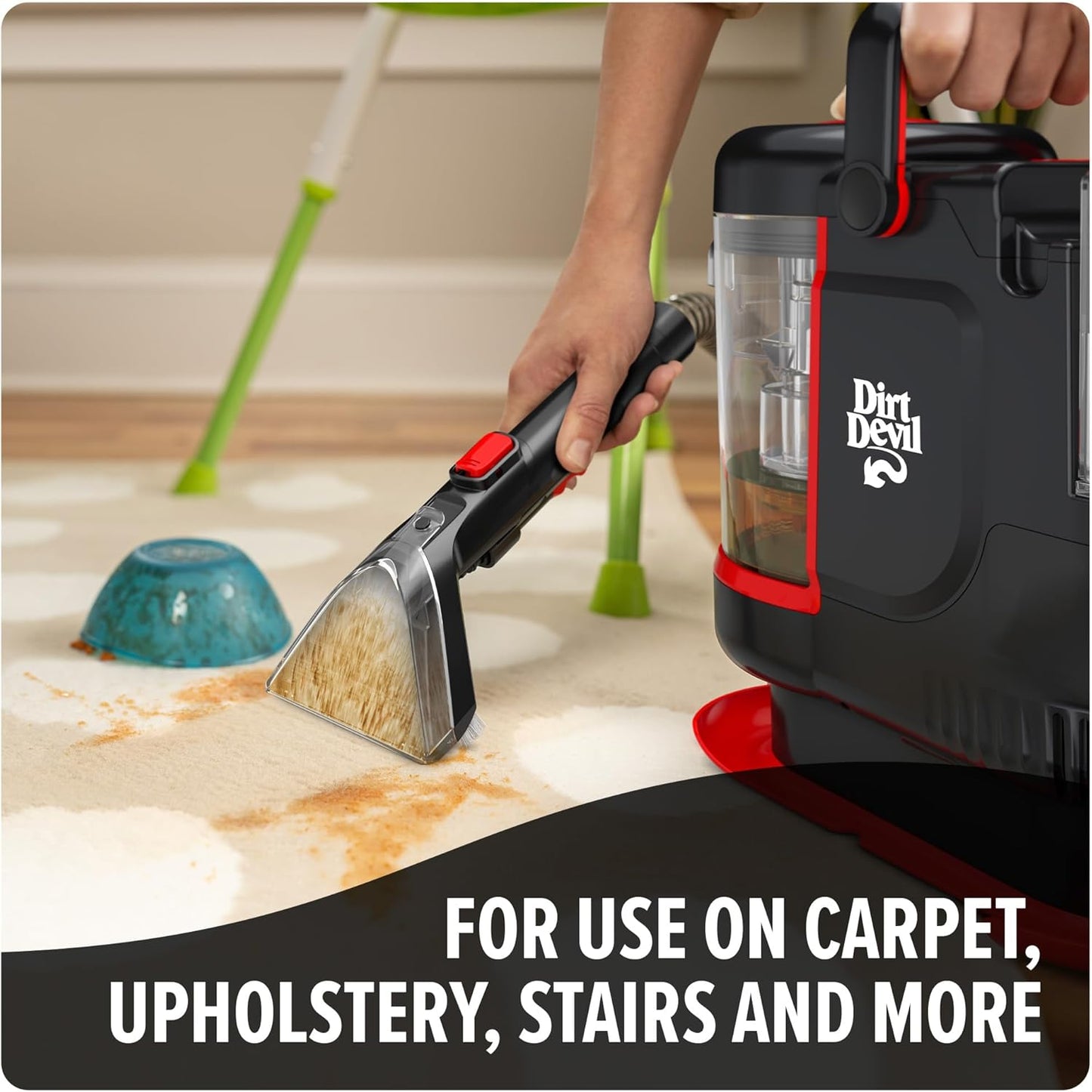 Dirt Devil Pet Portable Spot Cleaner Solution, 32 oz., Fresh Blossom Scent, Upholstery and Carpet
