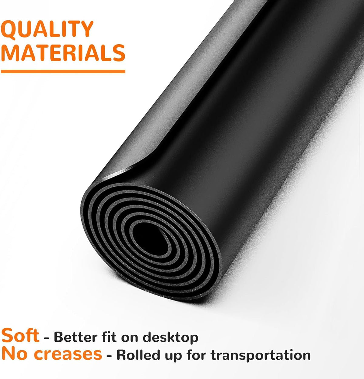 Warome Heat Resistant Mat, 47"x 23" Silicone Mat, Extra Large Silicone Mats for Kitchen Countert