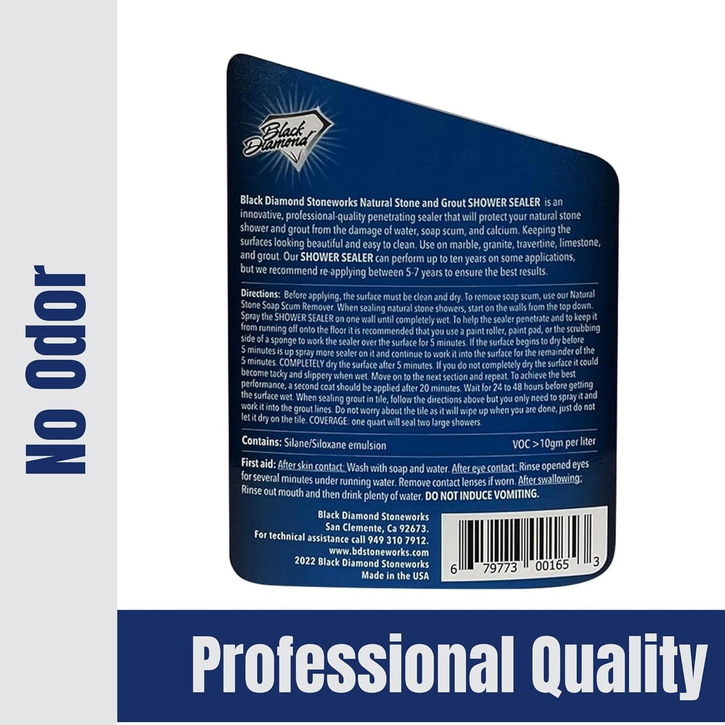 Natural Stone and Grout Penetrating Shower Sealer. Marble, Granite Travertine, Limestone. Protects