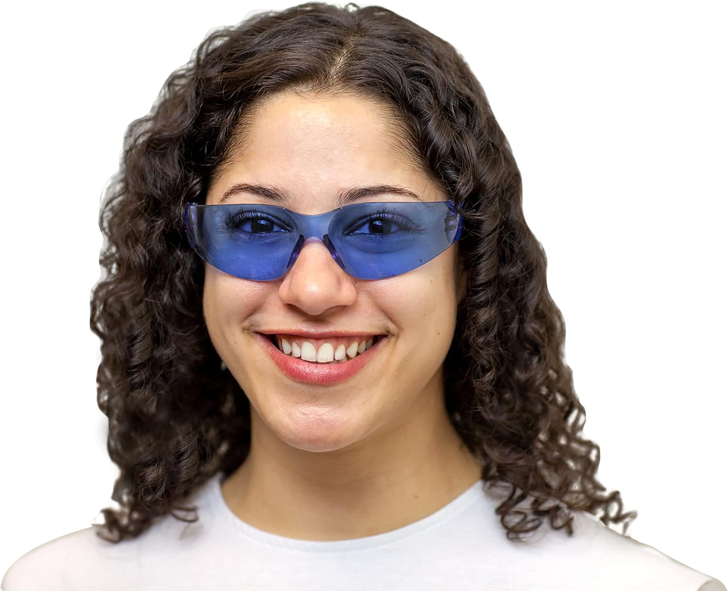 BISON LIFE Safety Glasses - Scratch Resistant Wrap Around Eyewear, Polycarbonate ANSI Z87.1 Impact