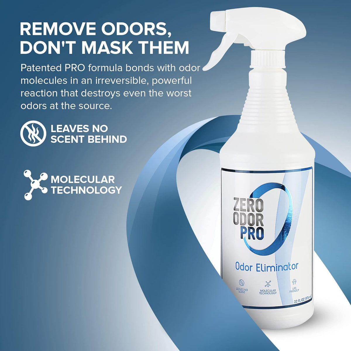 Zero Odor Pro - Commercial Strength Eliminator Odor Neutralizer, Room Deodorizer Odor Eliminator