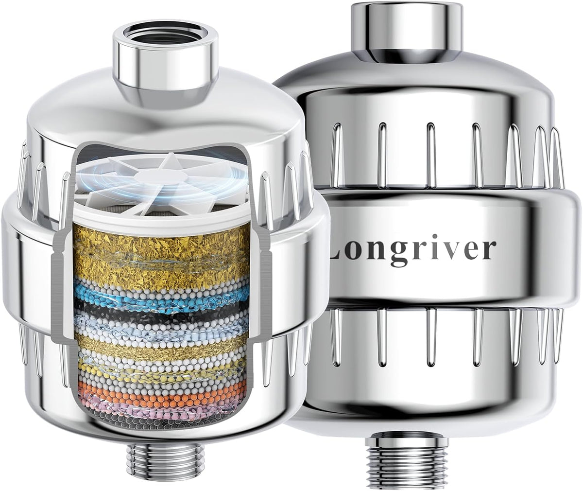 R7 Shower Filter High Put Shower Water Filter for Hard Water 99.99% Remove Chlorine, Heavy Metals