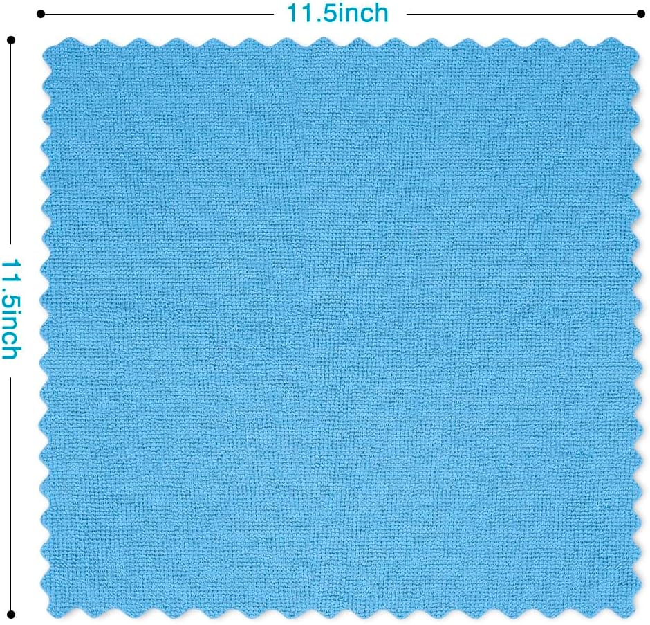 Orighty Cleaning Cloths, Shop Towels 100 Pack, Shop Rags Reusable, Microfiber Cleaning Rags Bulk