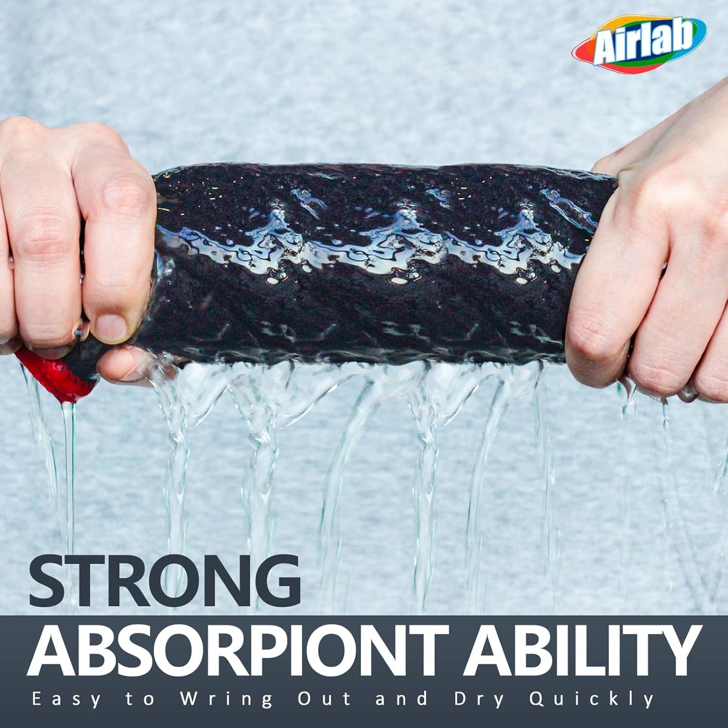 Airlab Microfiber Cleaning Cloth Waffle Weave Dust Rags for Household Kitchen Towel Absorbent Quick