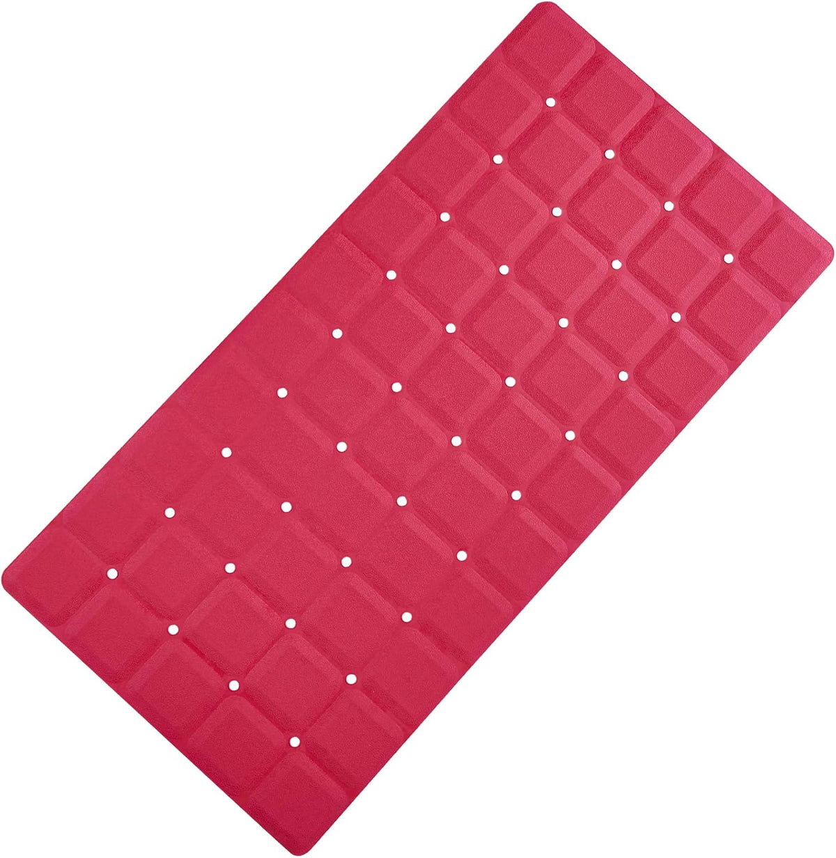 Foldable Silicone Bathtub Mat: Jumbo Size Heavy Duty Safety Bath Mat for Tub Without Suction Cups