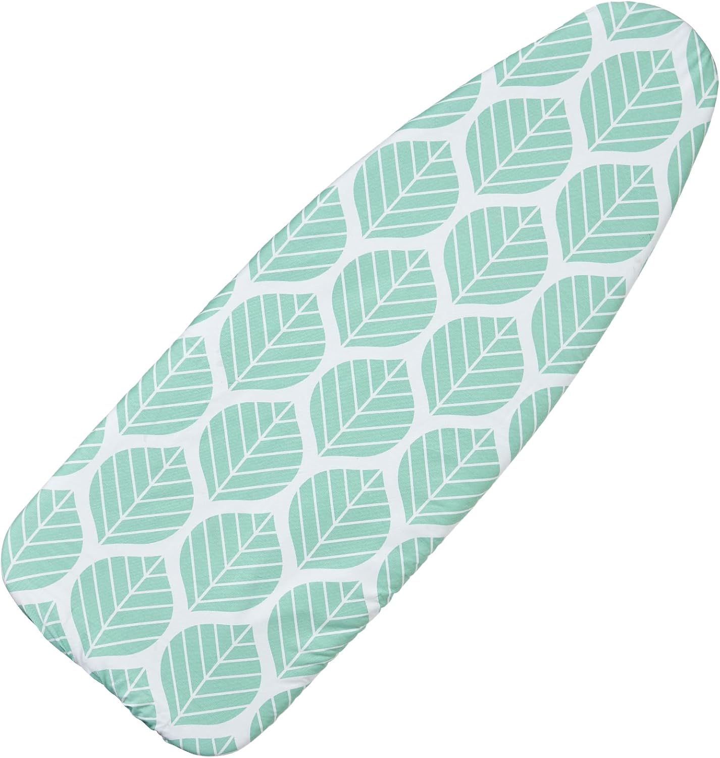 Wide Ironing Board Cover and Pad 18 x 49 inch Heat Reflective with Hook and Loop Fasteners, Thick