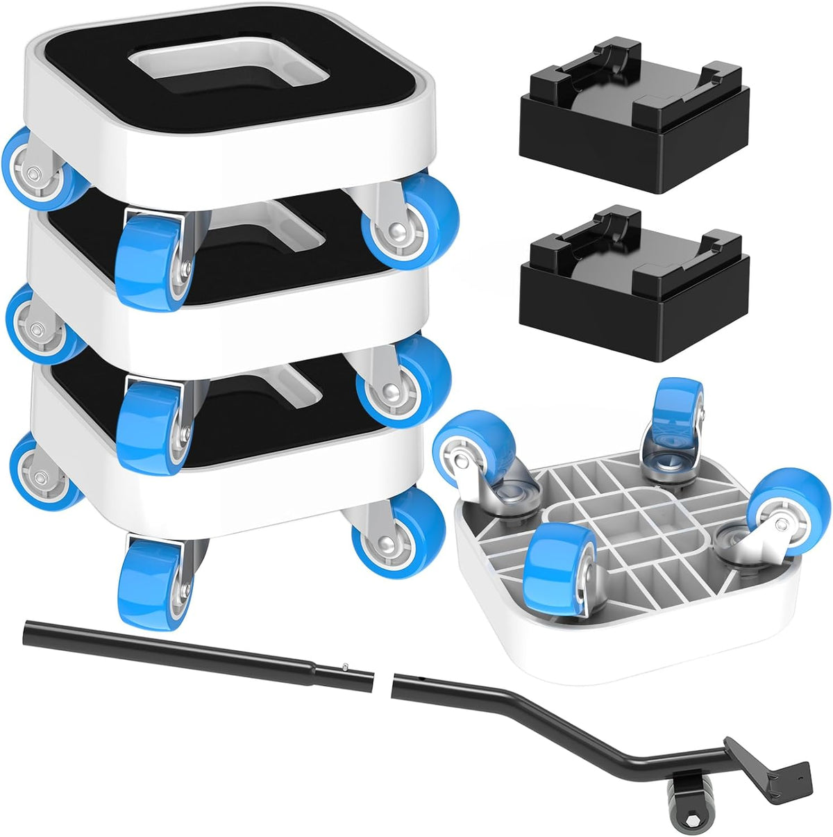 New Upgrade Furniture Sliders, Furniture Dolly with 360° Rotatable Wheels, Furniture Movers for