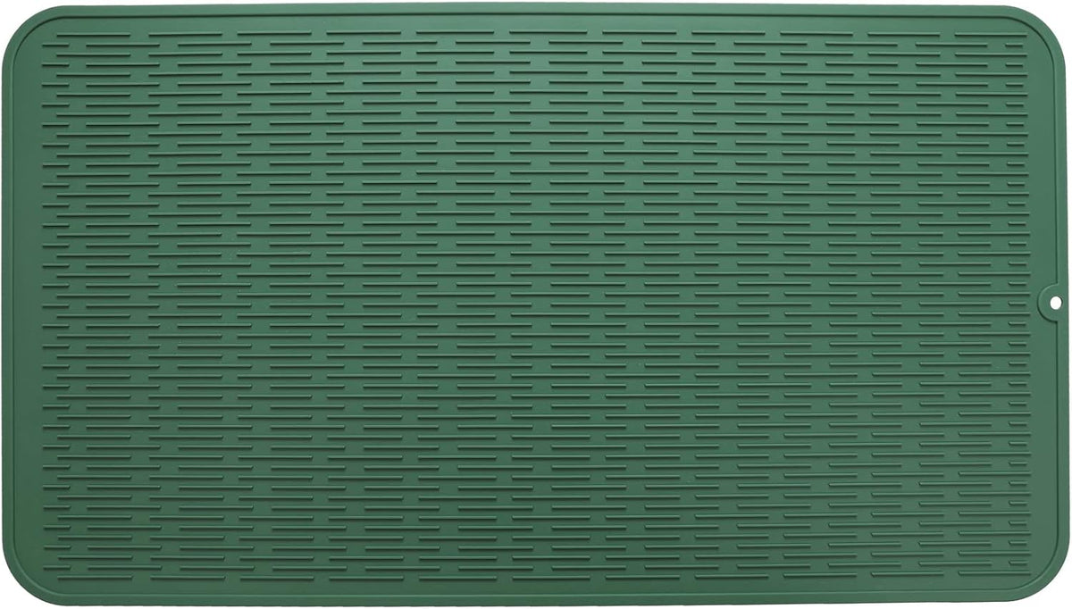 Silicone Dish Drying Mat for Multiple Usage,Easy clean,Eco-friendly,Heat-resistant Silicone Mat for