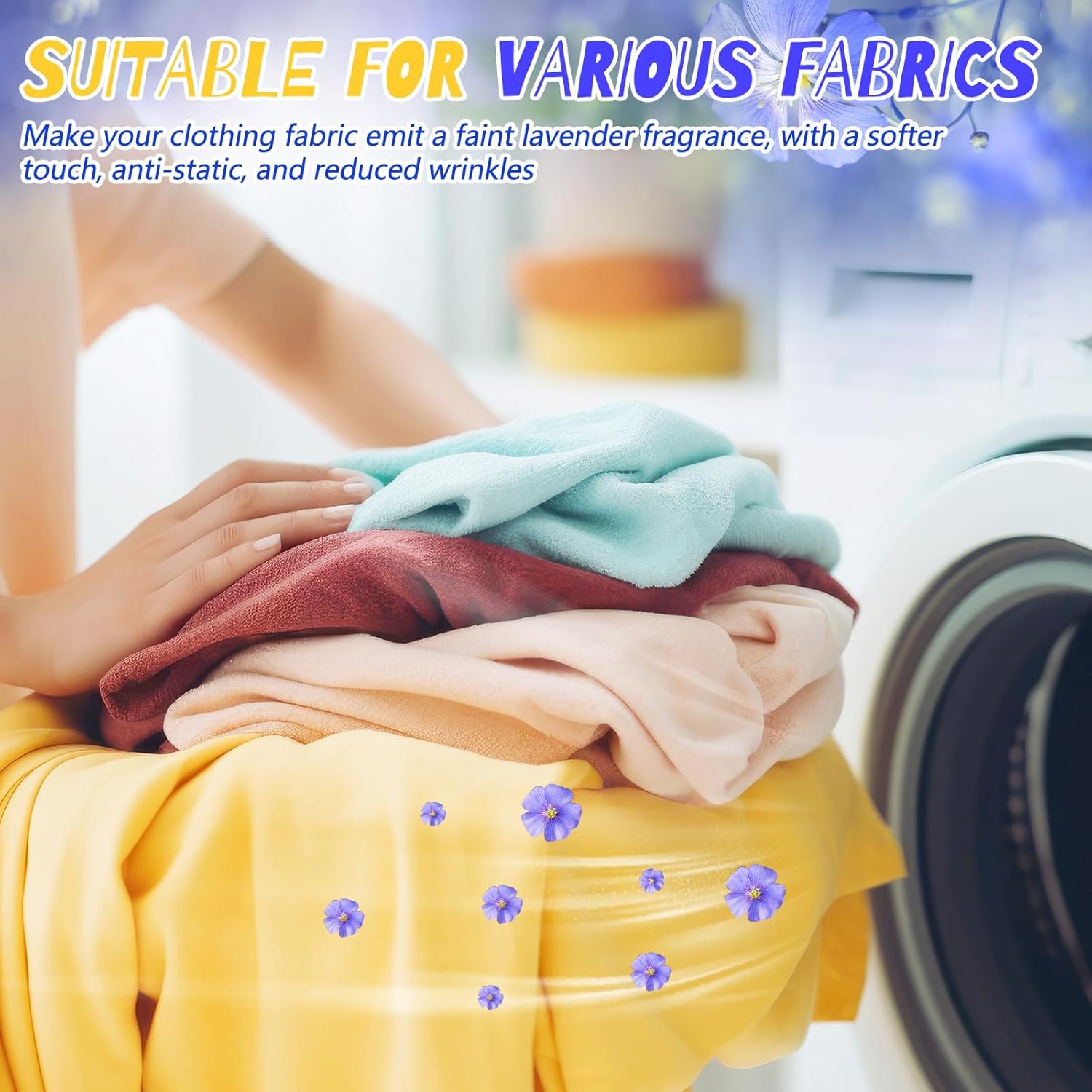 600 Count Flax Scent Dryer Sheets Fabric Softener Fresh Scent Dryer Sheets Bulk Naturally Softens