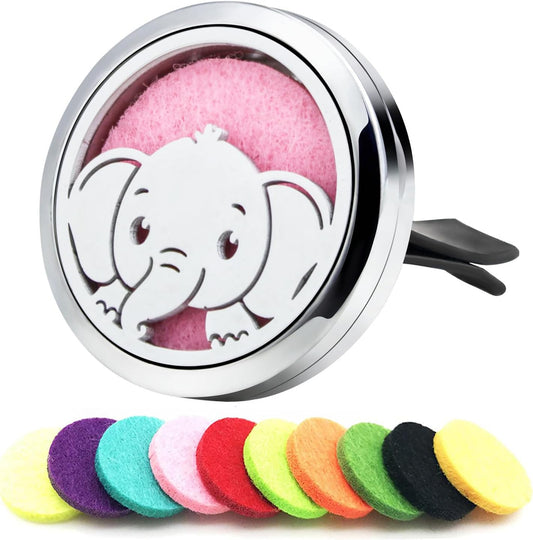 Car Diffuser Vent Clip 30mm Car Essential Oil Diffuser Vent Clips Aromatherapy Air Freshener with