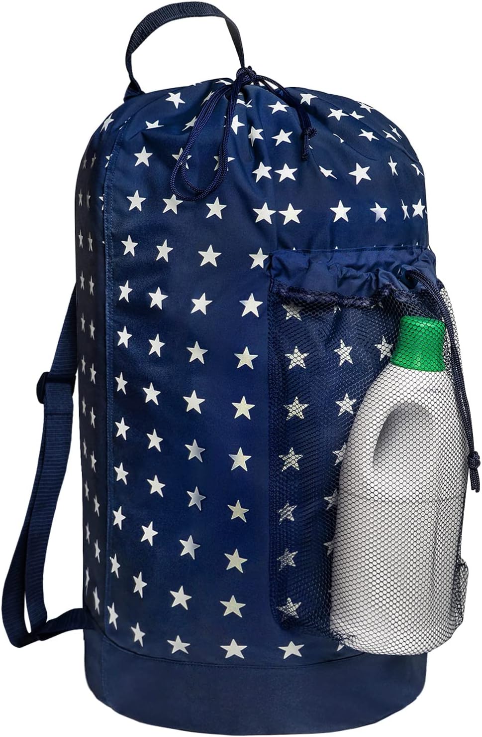 Dalykate Backpack Laundry Bag, Laundry Backpack with Shoulder Straps and Mesh Pocket Durable Nylon
