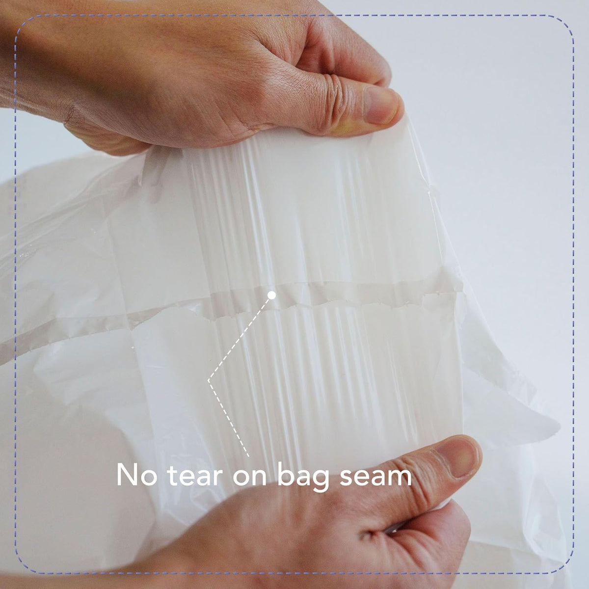 13 Gallon Drawstring Trash Bags, Lavender Scented 200 Count Tall Kichen Garbage Bags