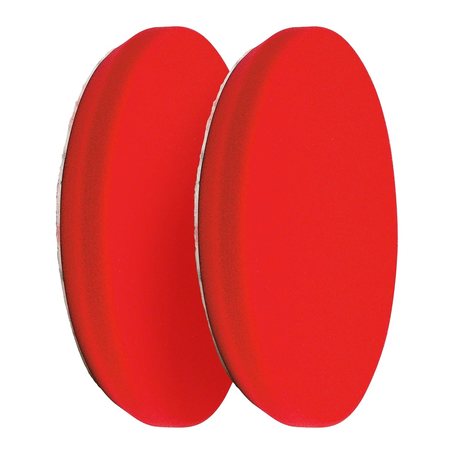 Griot's Garage 6.5” Red Foam Waxing Pads for Car Detailing, Polishing and Buffing Pads for Use with