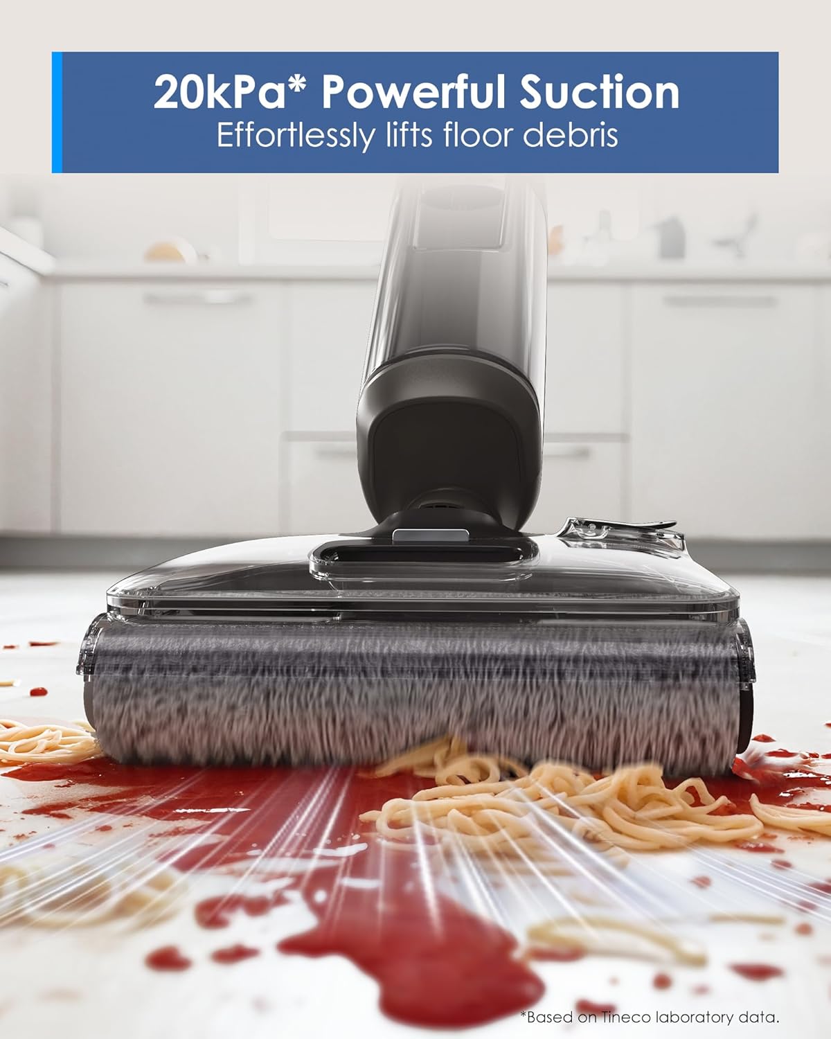 Tineco Floor ONE i6 Stretch Wet Dry Vacuum Cleaner, Vacuum & Mop All in One, 20kpa Powerful