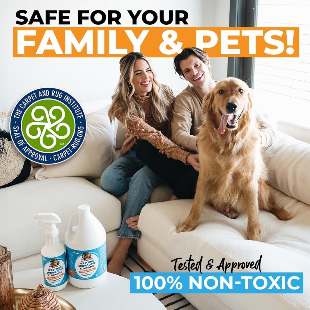 FurryFreshness Extra Strength Cat or Dog Pee Stain & Permanent Odor Remover + Smell Eliminator