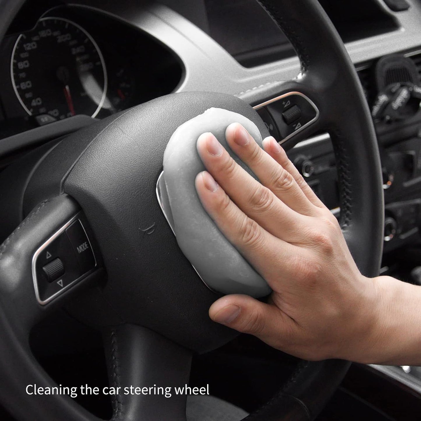 CLICK CLEAN Cleaning Gel for Car, 7oz Car Detailing Tools, Cleaning Putty Gel, Car Interior Cleaner
