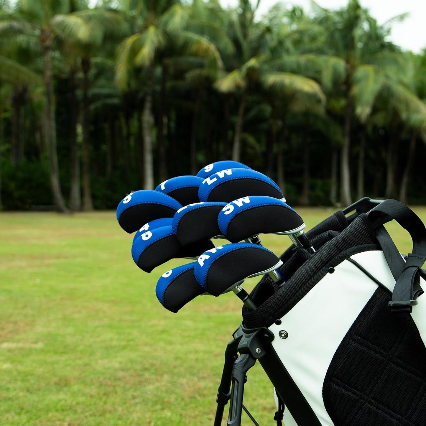 Golf Iron Covers for Golf Clubs Neoprene Golf Iron Cover Set 11pcs/10pcs Golf Iron Headcovers Golf