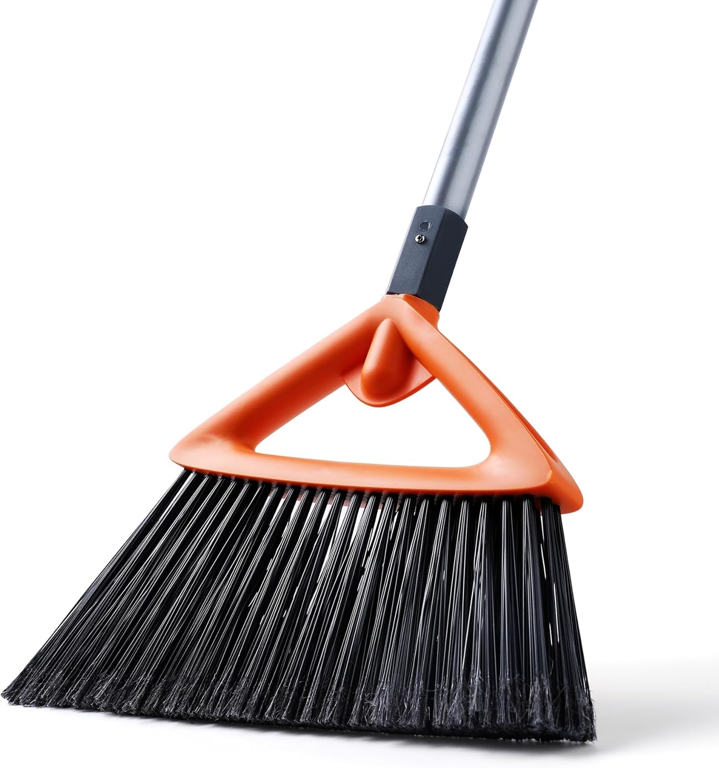 Outdoor Brooms for Sweeping Patio, Commercial Grade Heavy Duty Broom with Stiff Bristle for